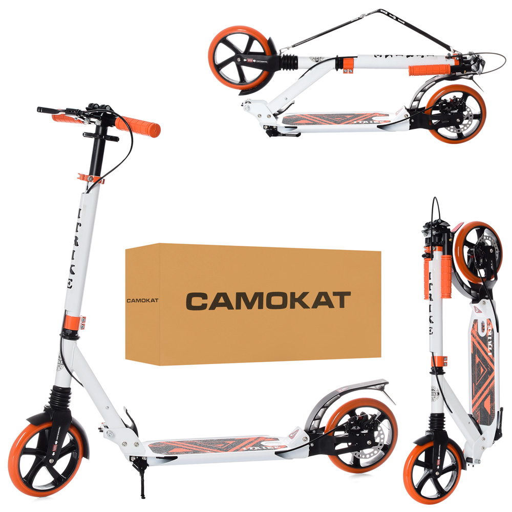 

Самокат iTrike SR 2-018-11-WOR White Orange (SR 2-018-11)