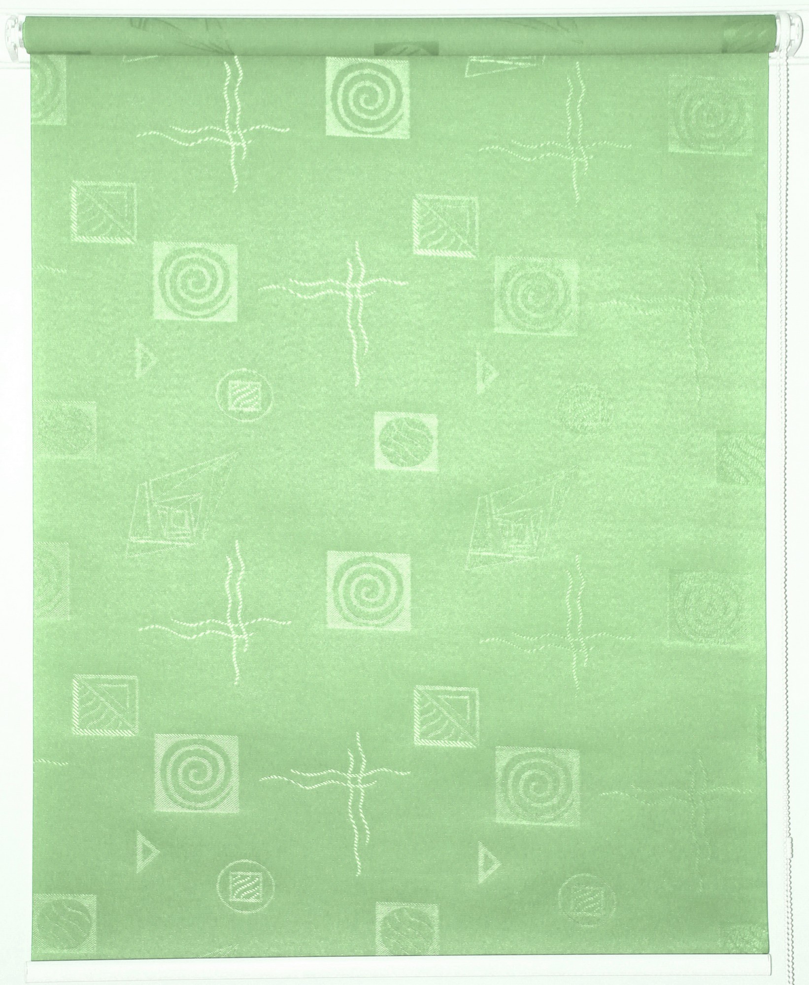 

Рулонная штора Miranda Икеа 120*150 см Зелёный С-2073