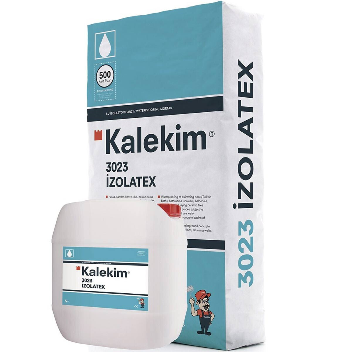 

Гидроизоляция бетона Порошковый компонент Kalekim Izolatex 3023 (20 кг)