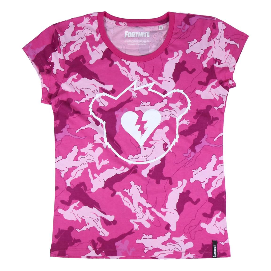 

Футболка Cerda Fortnite - Single Jersey T-Shirt Pink, детская рост 176 см