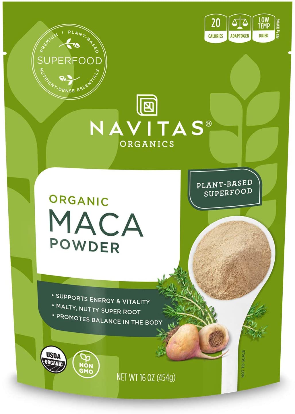 

Navitas Organics Organic Maca Powder 454 г (4384303737)