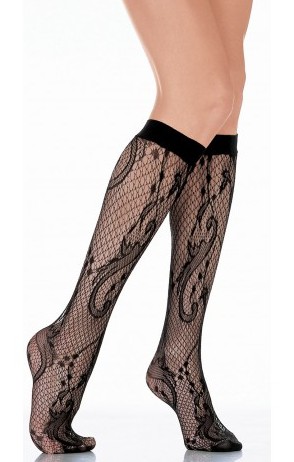 

Гольфы ажурные Veneziana Sissi OneSize Черные