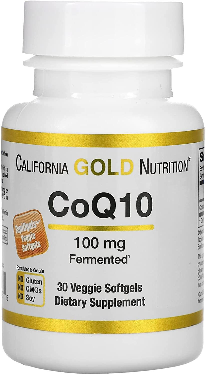 

California Gold Nutrition CoQ10 100 mg 30 капсул (4384303739)