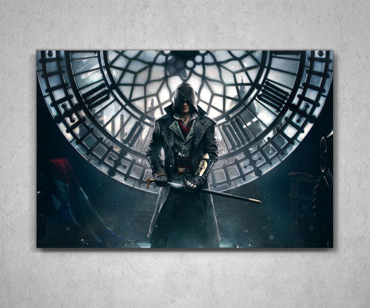 

Картина на холсте подарок для геймера Ассасин Крид Assassin's Creed 60х40