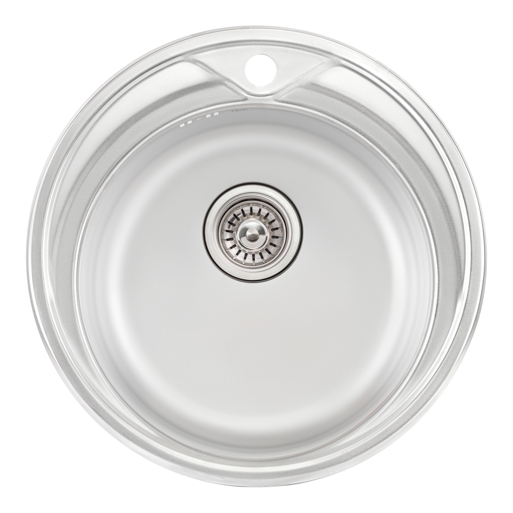 

Кухонная мойка Qtap D510 0,8 мм Satin (QTD510SAT08)
