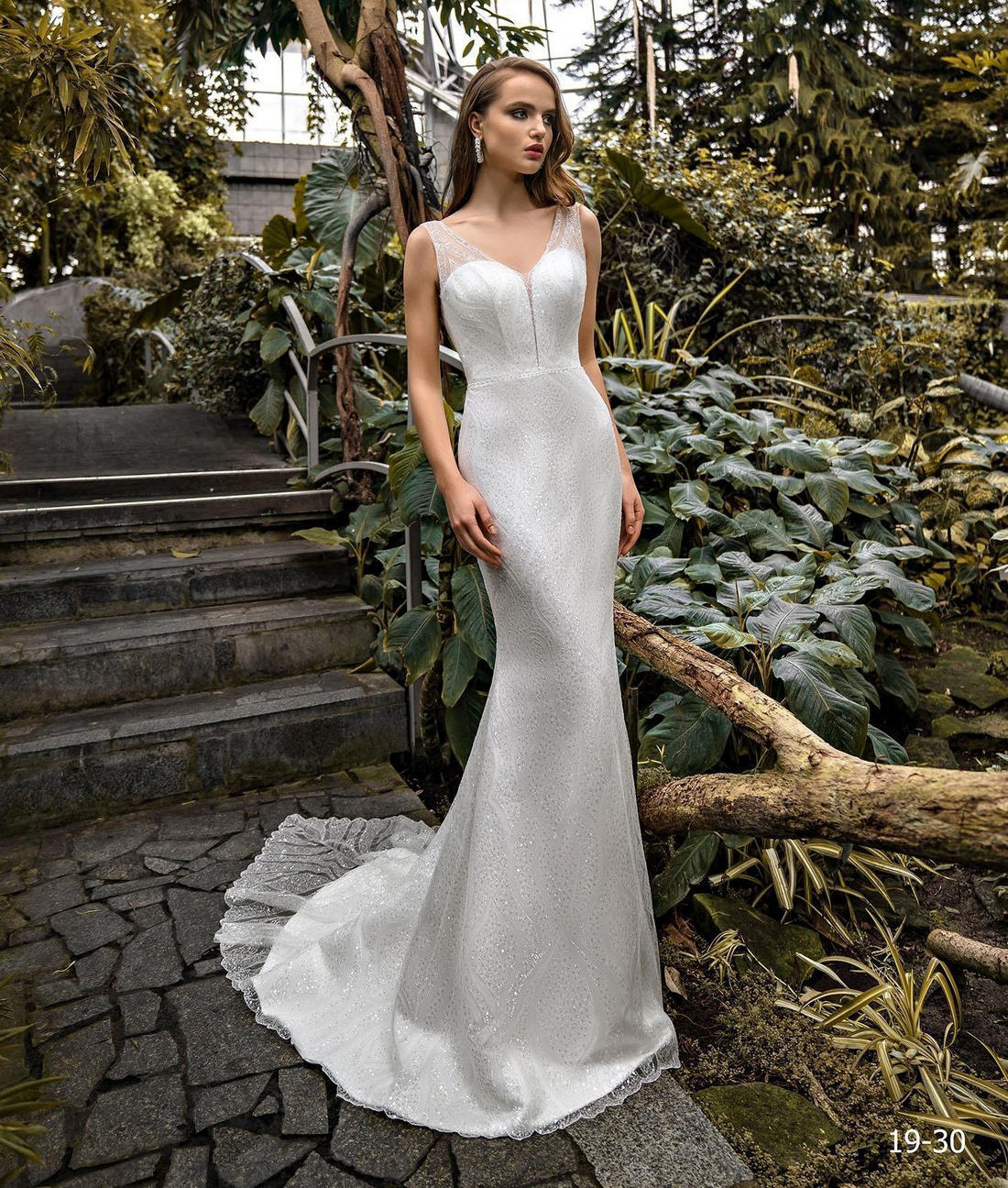 

Свадебное платье Ema Bride 19-30 40 Айвори