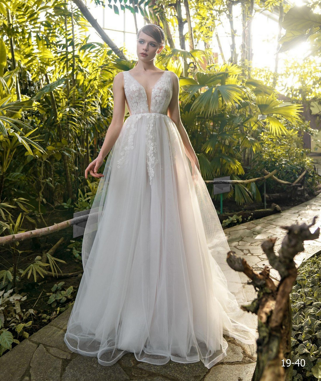 

Свадебное платье Ema Bride 19-40 38 Айвори