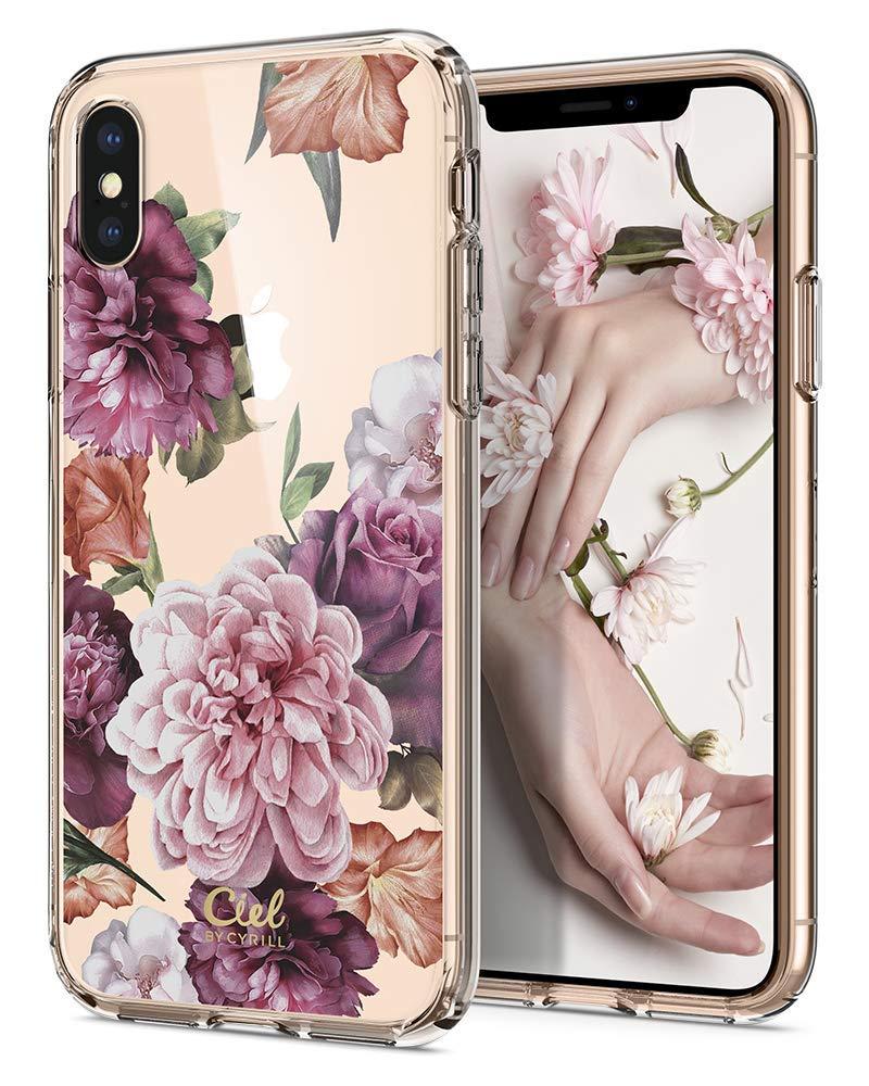 

Чехол Spigen для iPhone XS / X Ciel by CYRILL, Rose Floral