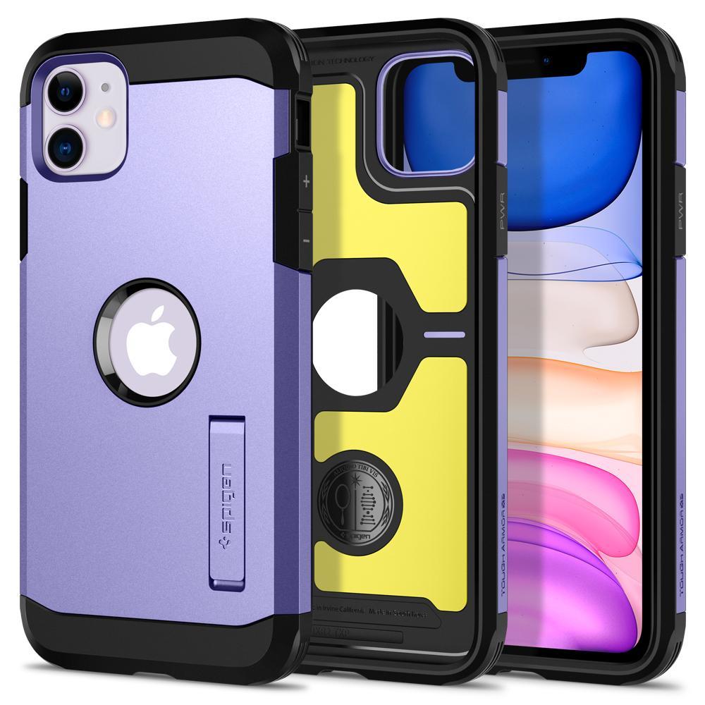 

Чехол Spigen для iPhone 11 Tough Armor, Purple