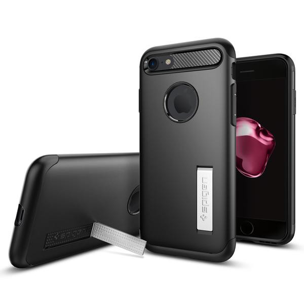 

Чехол Spigen для iPhone 8/7 Slim Armor, Black