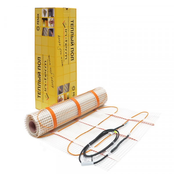 

Нагревательный мат под плитку In-Therm 9.6 м / 4.8 м² / 8760 Вт