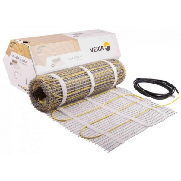 

Нагревательный мат под плитку Veria Quickmat 18 м / 9 м² / 1350 Вт