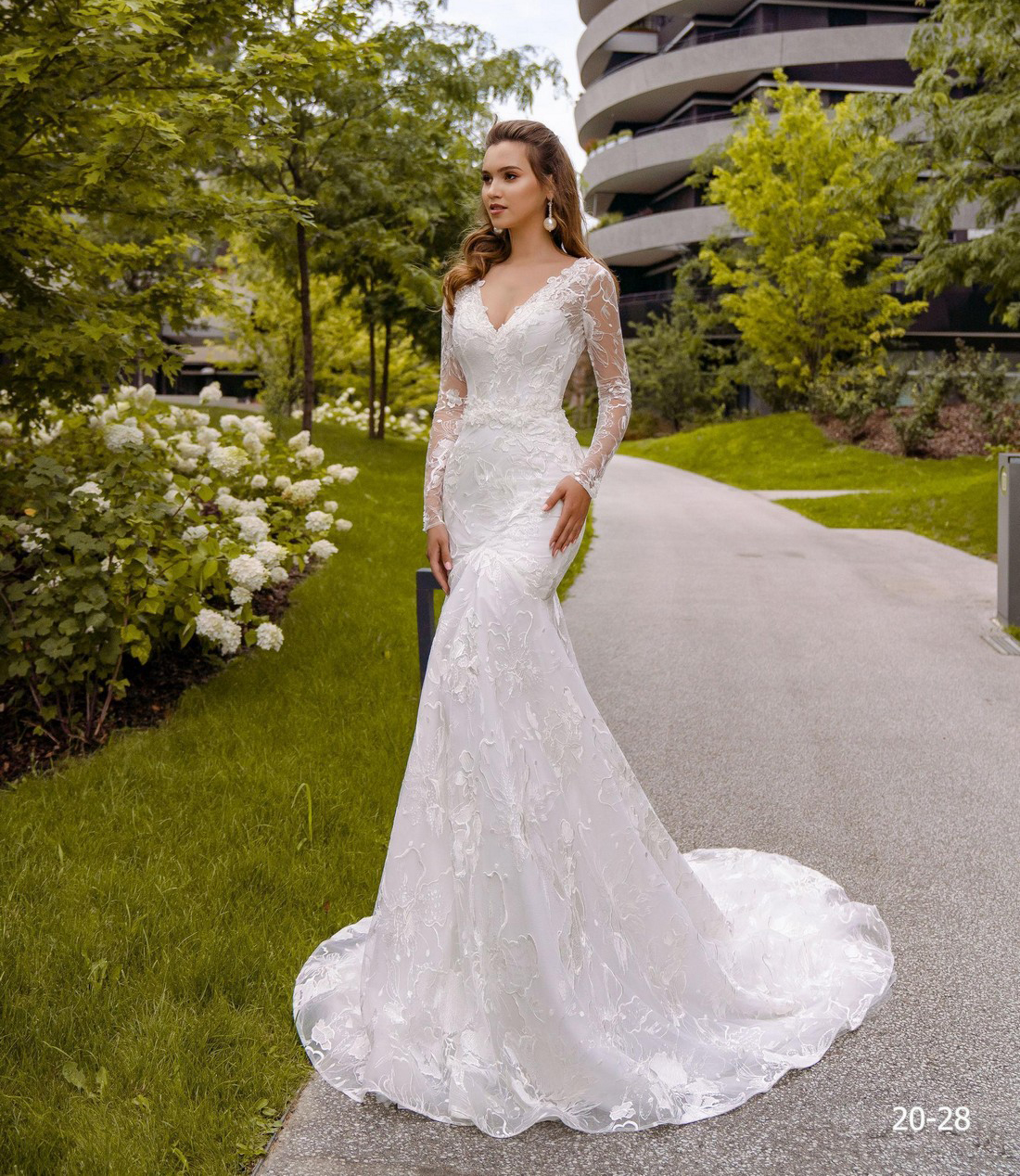

Свадебное платье Ema Bride 20-28 46 Айвори
