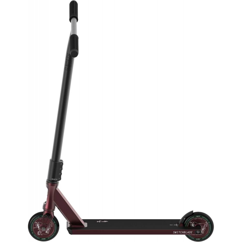 

Трюковой самокат North Scooters Switchblade - Wine Red/Black