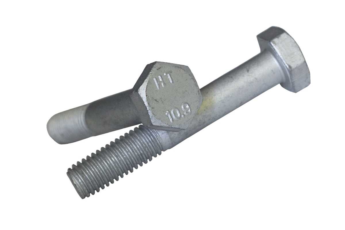 

Болт DIN 931 M24x130 10,9 цинк платковий, 10 шт.
