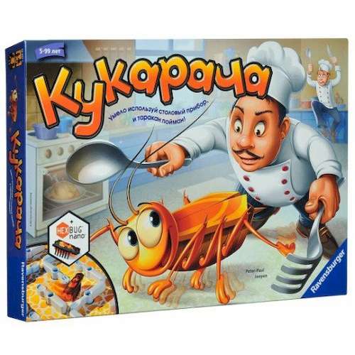 

Настольная игра Ravensburger Кукарача (Kakerlakak, La Cucaracha) (22257)