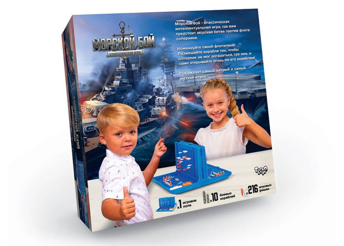 

Настольная игра Danko toys Морской бой (Danko Toys) (G-MB-01)