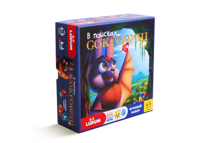 

Настольная игра Ludum В поисках сокровищ (У пошуках скарбів) (рус.) (LD1046-05)