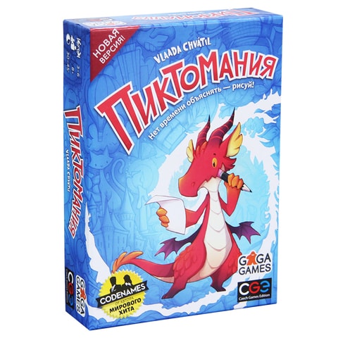 

Настольная игра GaGa Games Пиктомания (2-е изд.) (Pictomania, 2nd ed.) (GG143)
