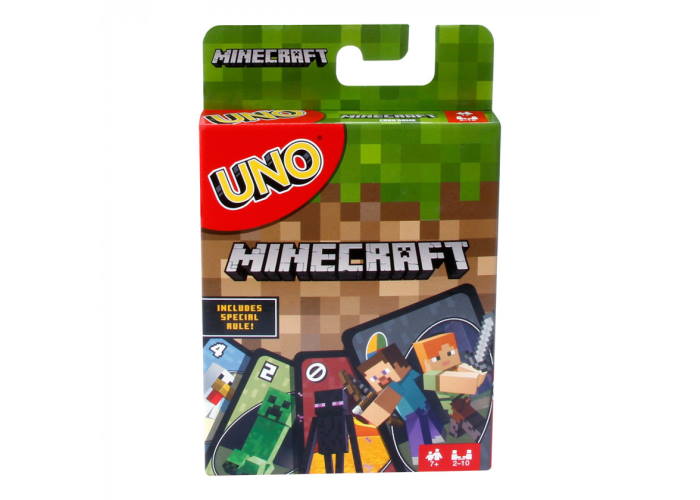 

Настольная игра Mattel Уно Майнкрафт (UNO Minecraft) (FPD61)