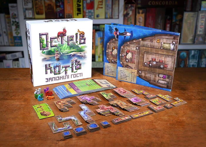 

Настольная игра Geekach Games Остров кошек: Долгожданные гости (The Isle of Cats: Late Arrivals) (укр.) (GKCH003)