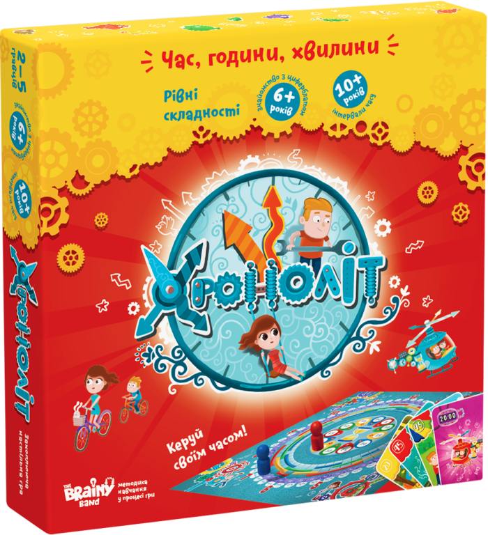 

Настольная игра The Brainy Band Хроноліт (Хронолёт) (укр.) (УКР017)
