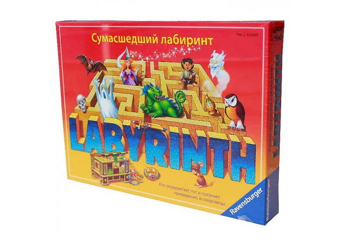 

Настольная игра Ravensburger Сумасшедший лабиринт (The aMAZEing Labyrinth) (рус.) (265824/26582)