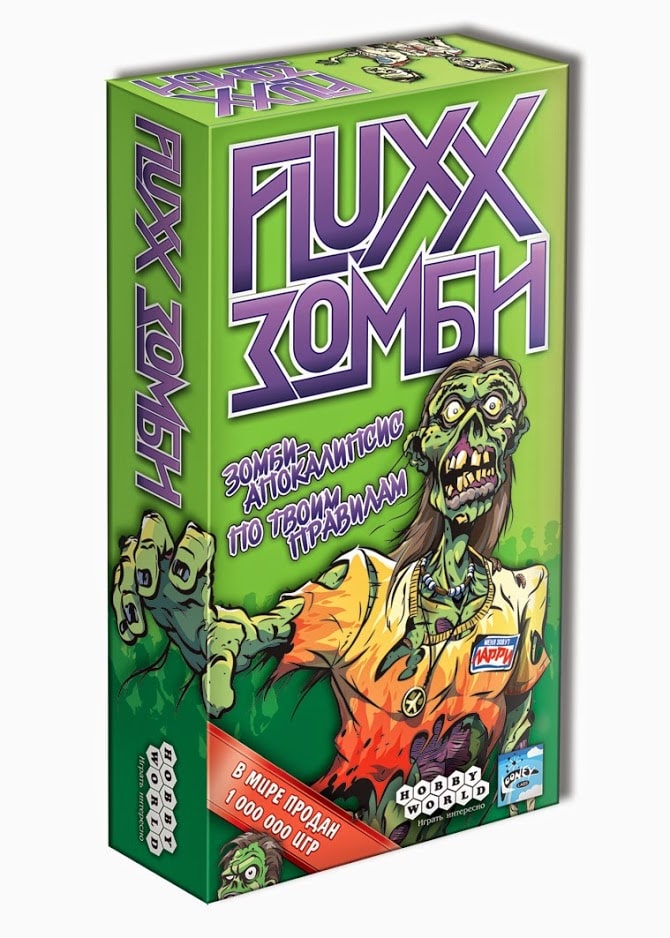 

Настольная игра Hobby World Fluxx. Зомби (Zombie Fluxx) (1272)