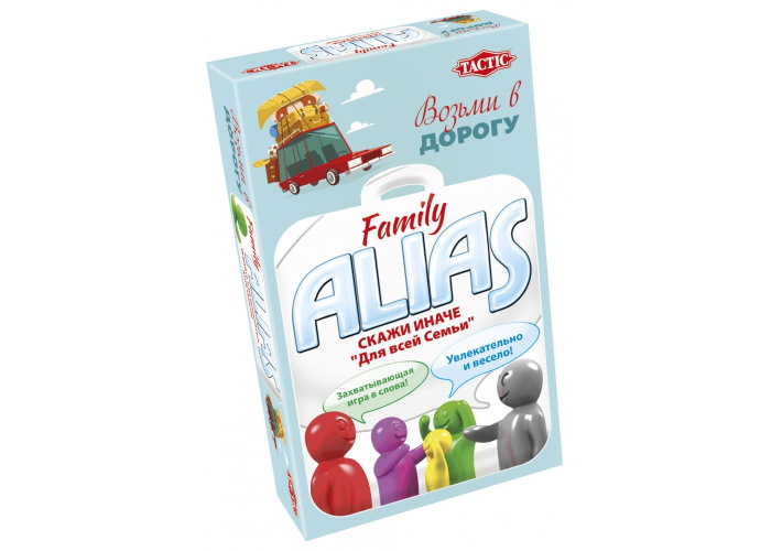

Настольная игра Tactic Семейный Алиас. Дорожная версия (Family Alias travel) (53374)
