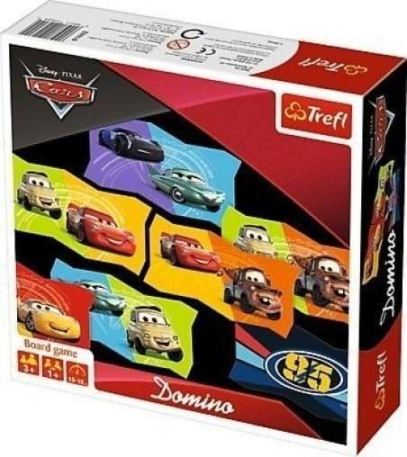 

Настольная игра Trefl Домино. Тачки (Domino: Cars) (1599)