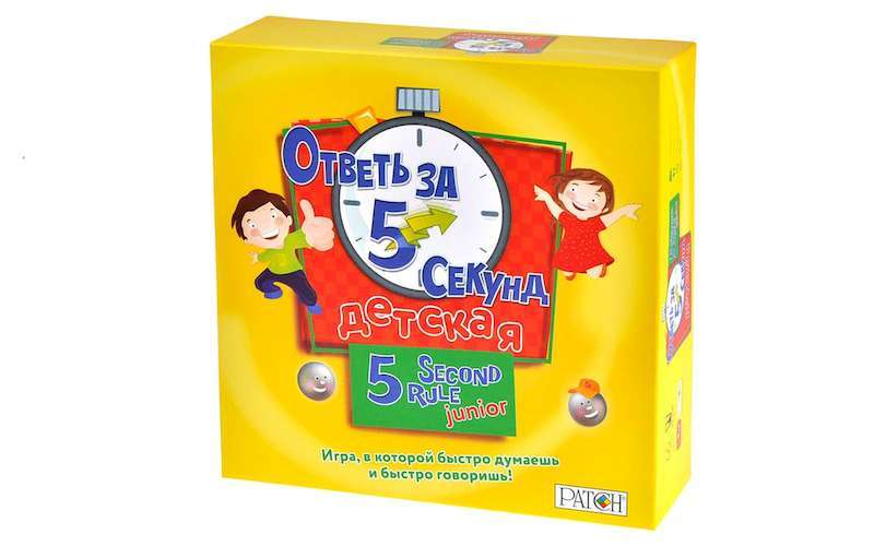 

Настольная игра Magellan Ответь за 5 секунд Детская (5 Second Rule Junior) (MAG03503)