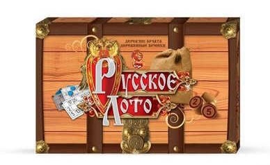 

Настольная игра Danko toys Русское лото (деревянные бочонки) (G39Gr)