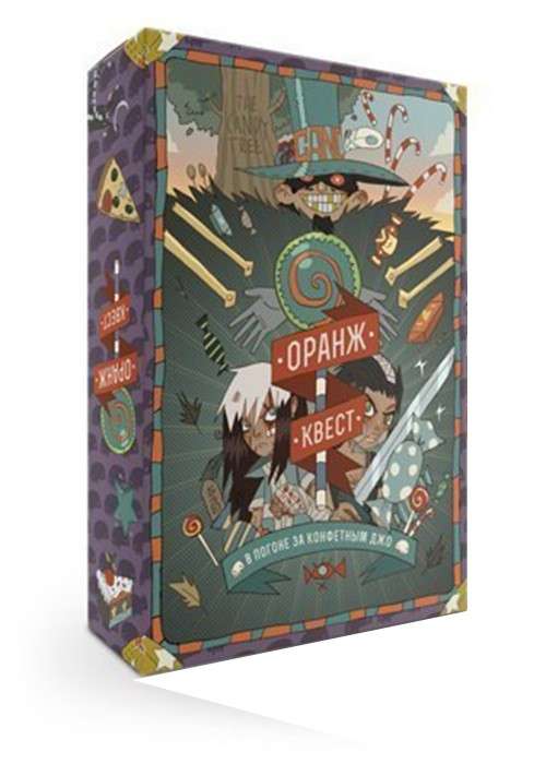 

Настольная игра Muravey Games Оранж Квест: в погоне за Конфетным Джо (Orange Quest) (8316)