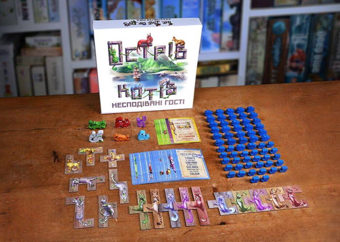 

Настольная игра Geekach Games Остров кошек: Неожиданные гости (The Isle of Cats: Kickstarter Pack) (укр.) (GKCH002)