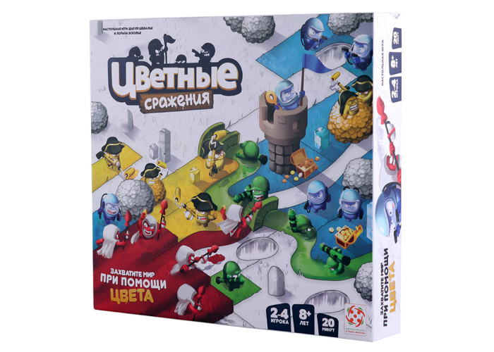 

Настольная игра Стиль жизни Цветные сражения (Combo Color) (43466)