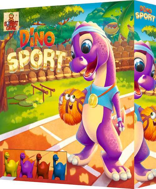 

Настольная игра BombatGame Дино Спорт (Dino Sport) (800231)
