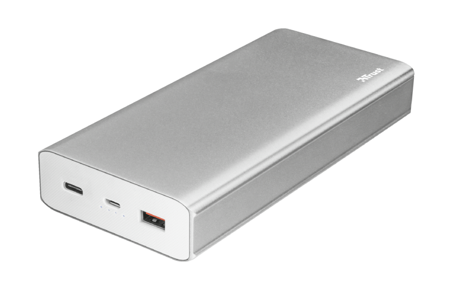 

УМБ Trust Omni Plus Metal Powerbank 20.000 mAh USB-C QC3.0