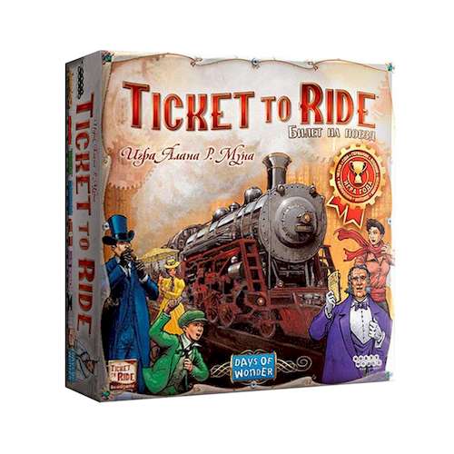 

Настольная игра Hobby World Билет на поезд: Америка (Ticket to Ride: USA) (рус.) (1530)