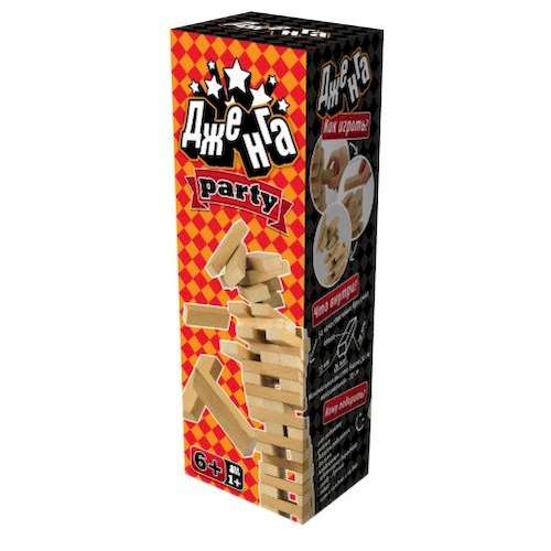 

Настольная игра Украина Джанга party (Дженга, Башня, Jenga) (101)
