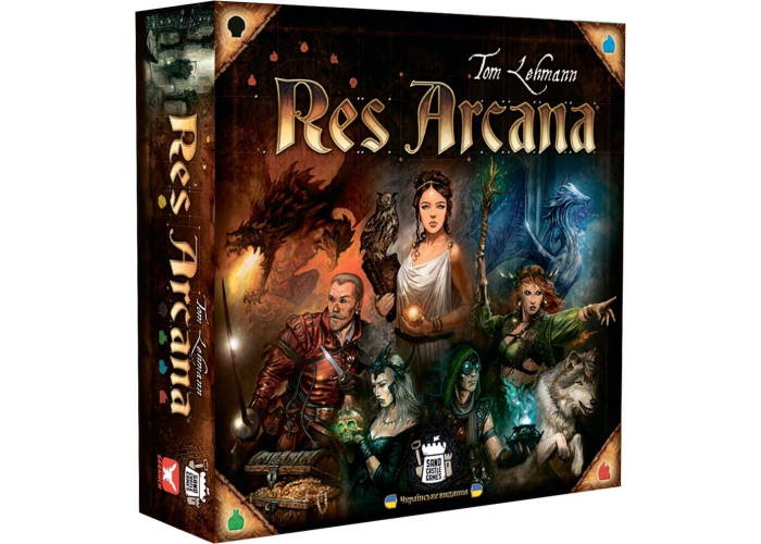 

Настольная игра Geekach Games Res Arcana (укр.) + уникальное промо! (GKCH004)