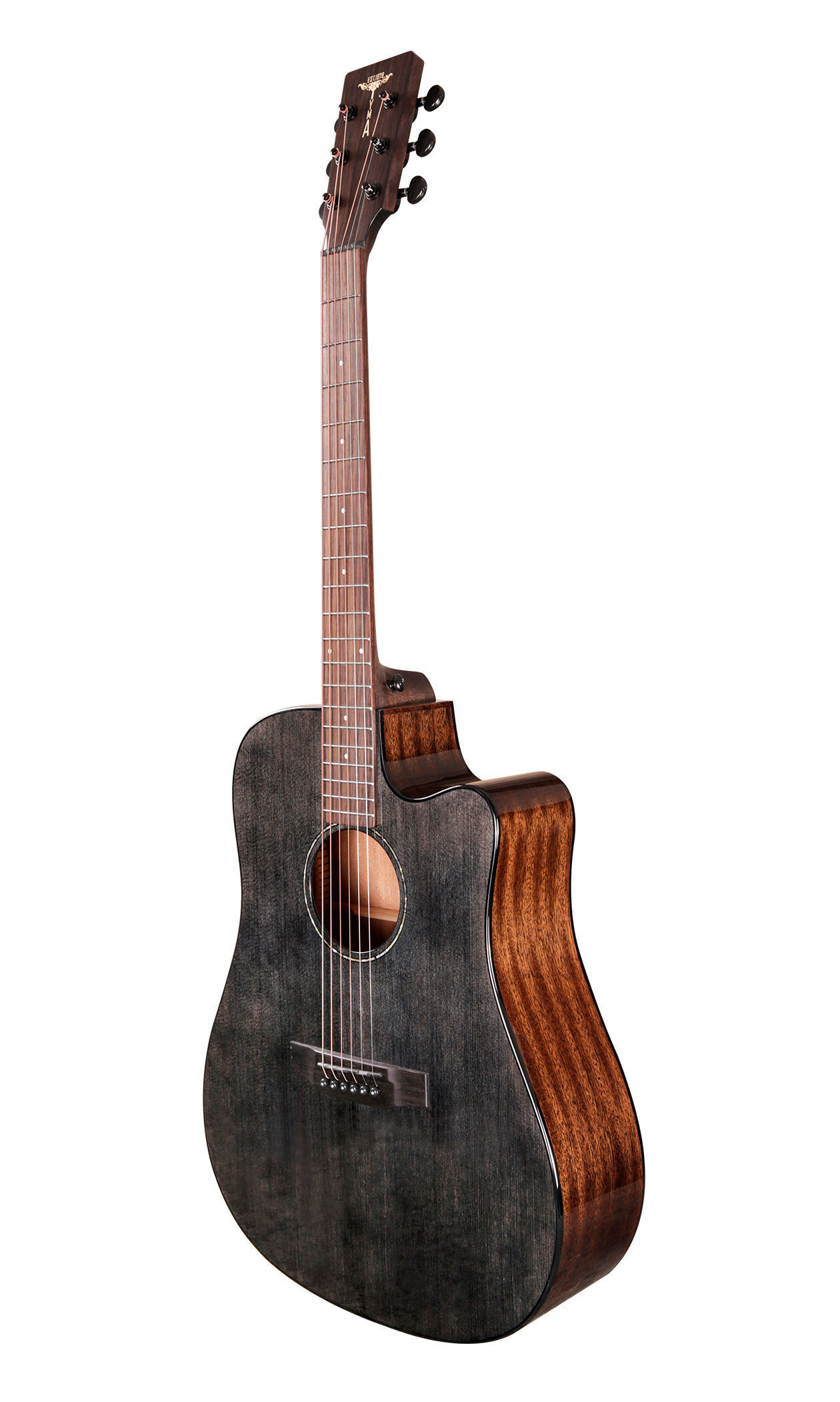 

Гитара электроакустическая Tyma D-3C BKS