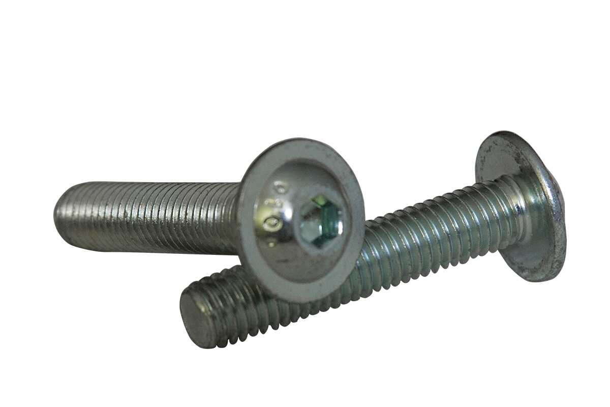 

Болт ISO 7380-2 M12x60 10,9 цинк, 100 шт.