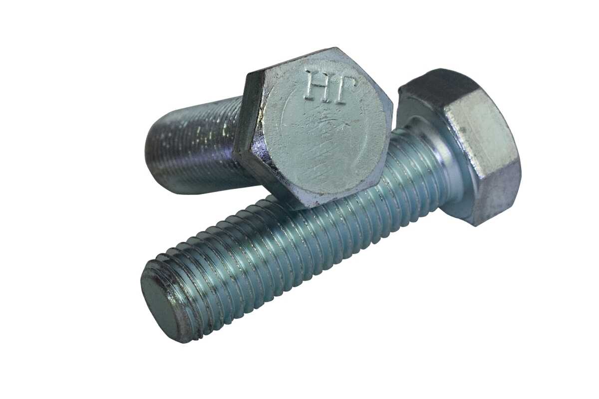 

Болт DIN 933 M27x90 10,9 цинк, 10 шт.