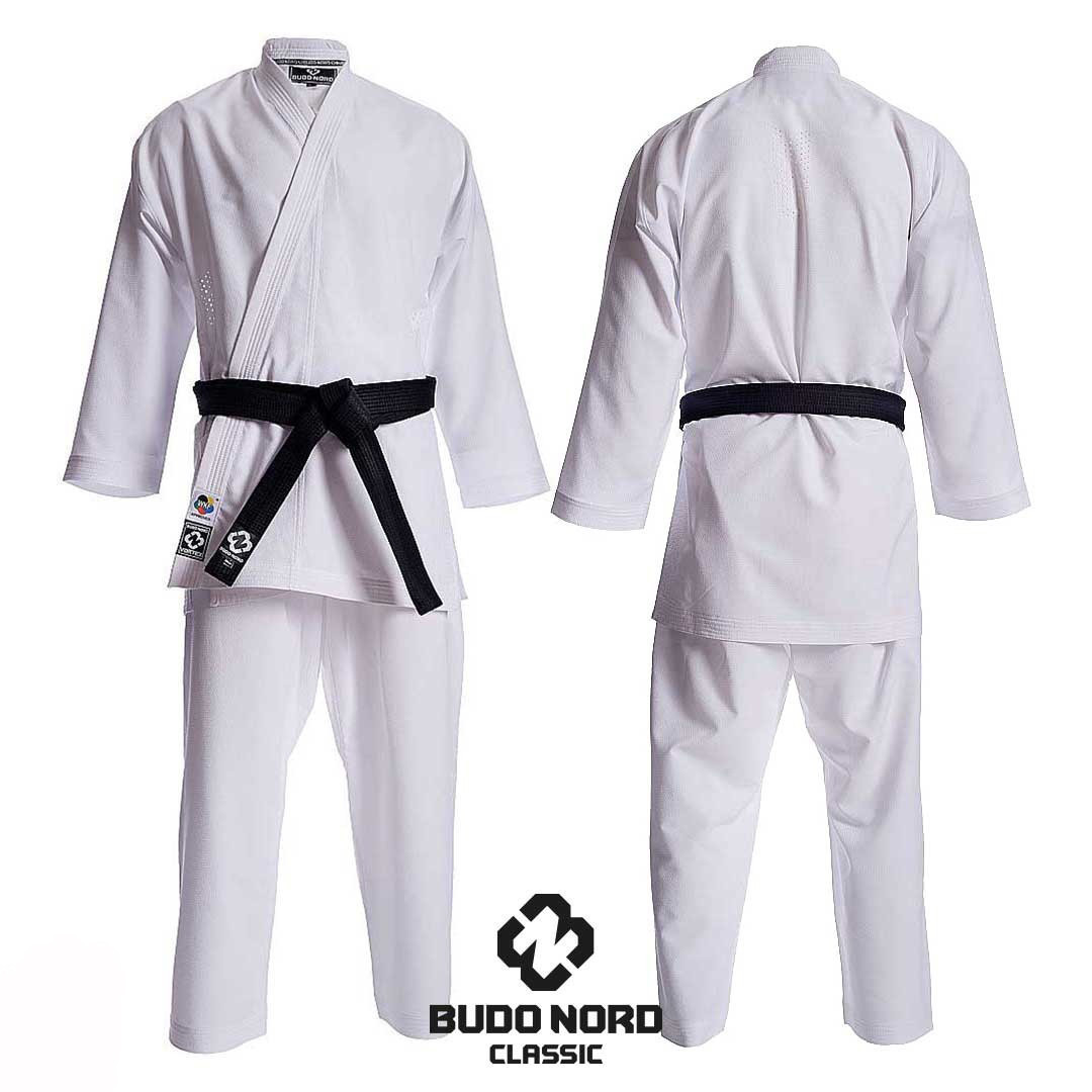 

Кимоно Budo-Nord AGOYA WKF APPROVED slimfit 190 см White L