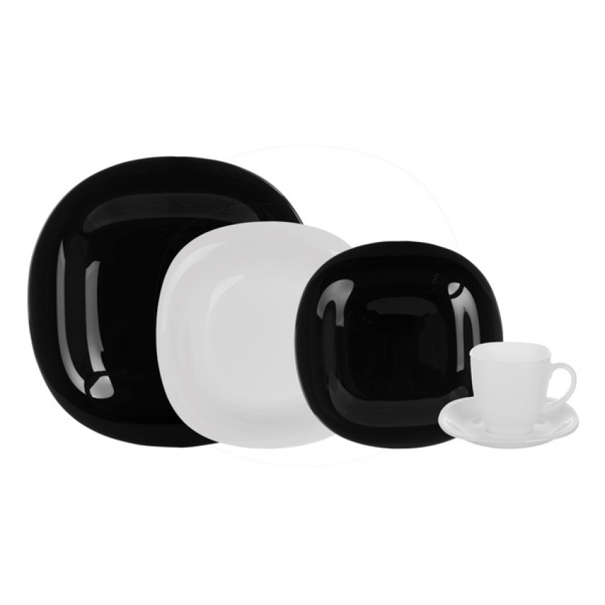 

Сервиз столовый Carine Luminarc Black-White 30 предметов 1500 (2382) LUM