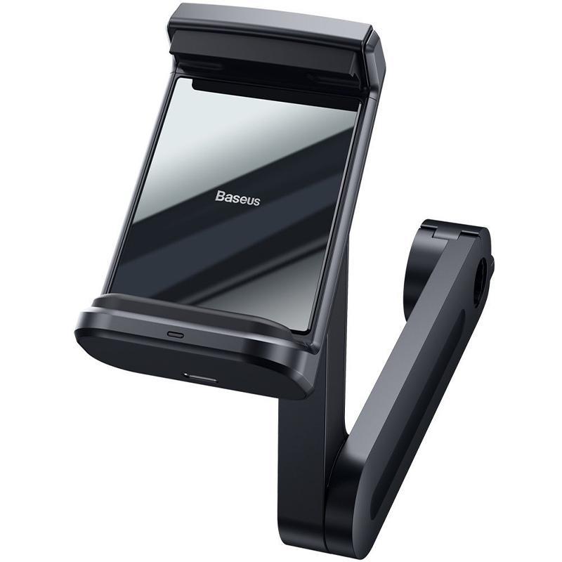 

Автодержатель с БЗУ Baseus Storage Backseat WXHZ-01 Black