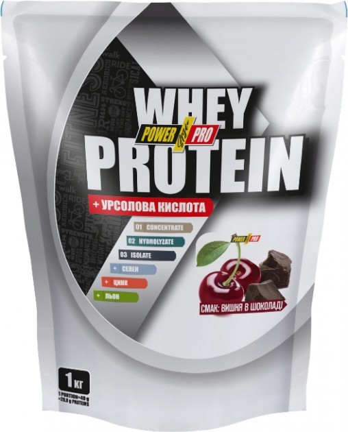 

Протеин Power Pro Whey Protein 1 кг Вишня в шоколаде