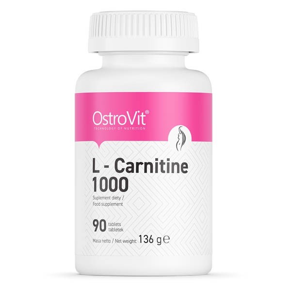 

Жиросжигатель OstroVit L-Carnitine 1000 90 таблеток