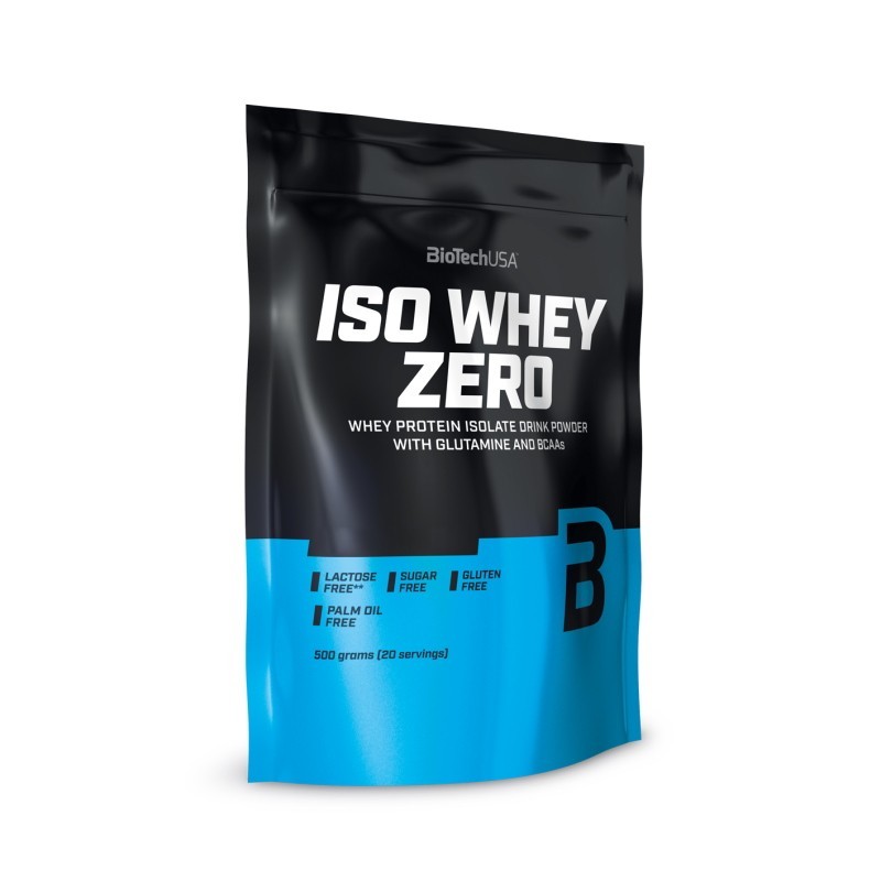 

Протеин BioTech Iso Whey Zero 500 грамм Банан