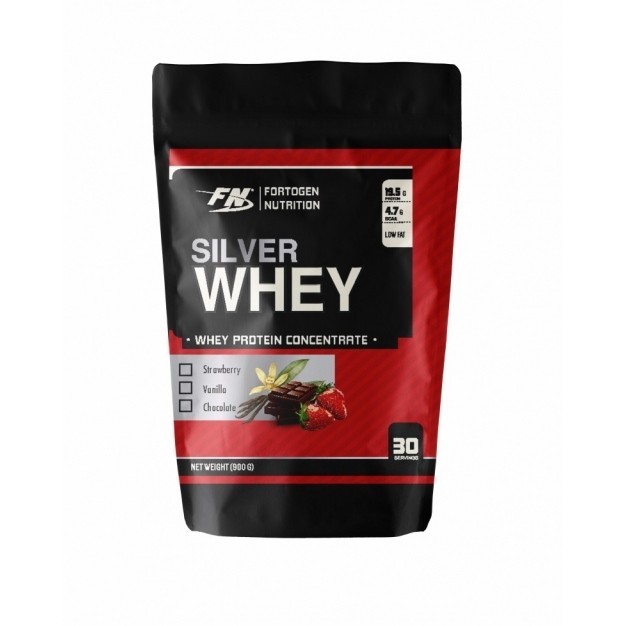 

Протеин Fortogen Nutrition Silver Whey 900 грамм Ваниль